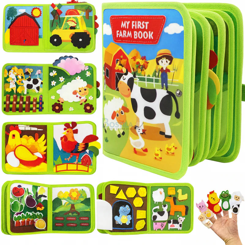 Montessori Bondegårdsbok for Lekent Læring