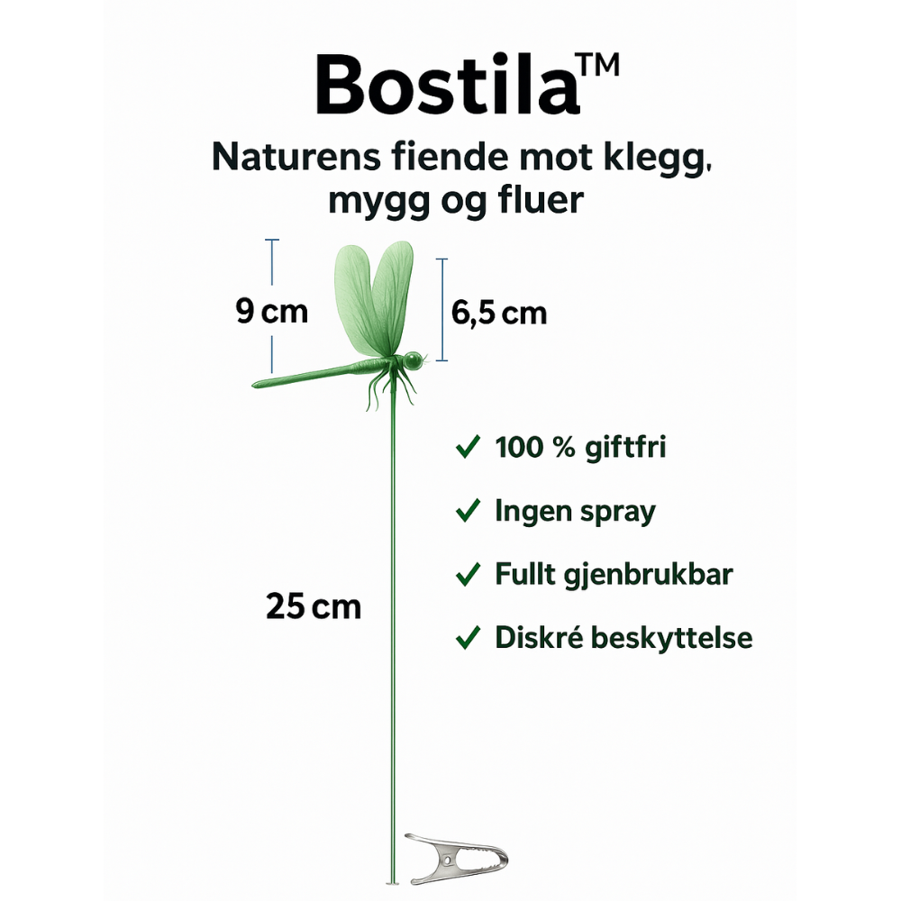 Øyenstikkeren™ – Naturens fiende mot klegg, mygg og fluer (3-pakning)