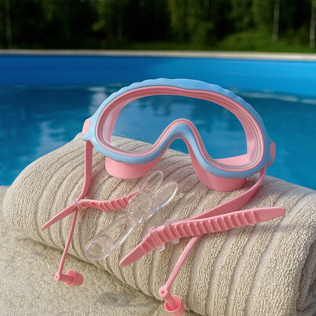 Bostila™ – Multifunksjonelle svømmebriller for barn 3–15 år